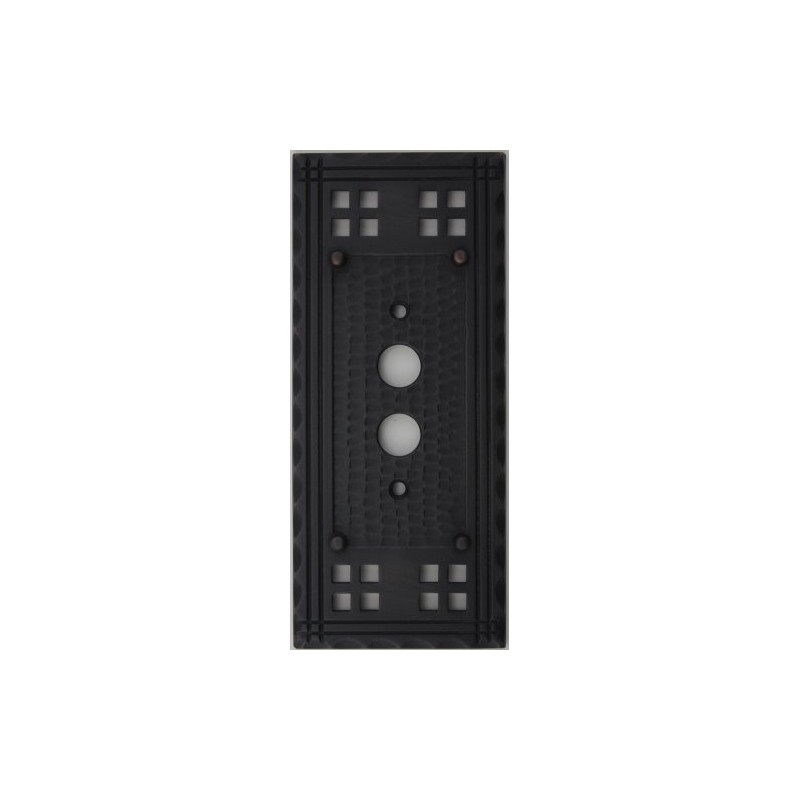 Arts & Crafts Mission Style Oil Rubbed Bronze 1 Gang