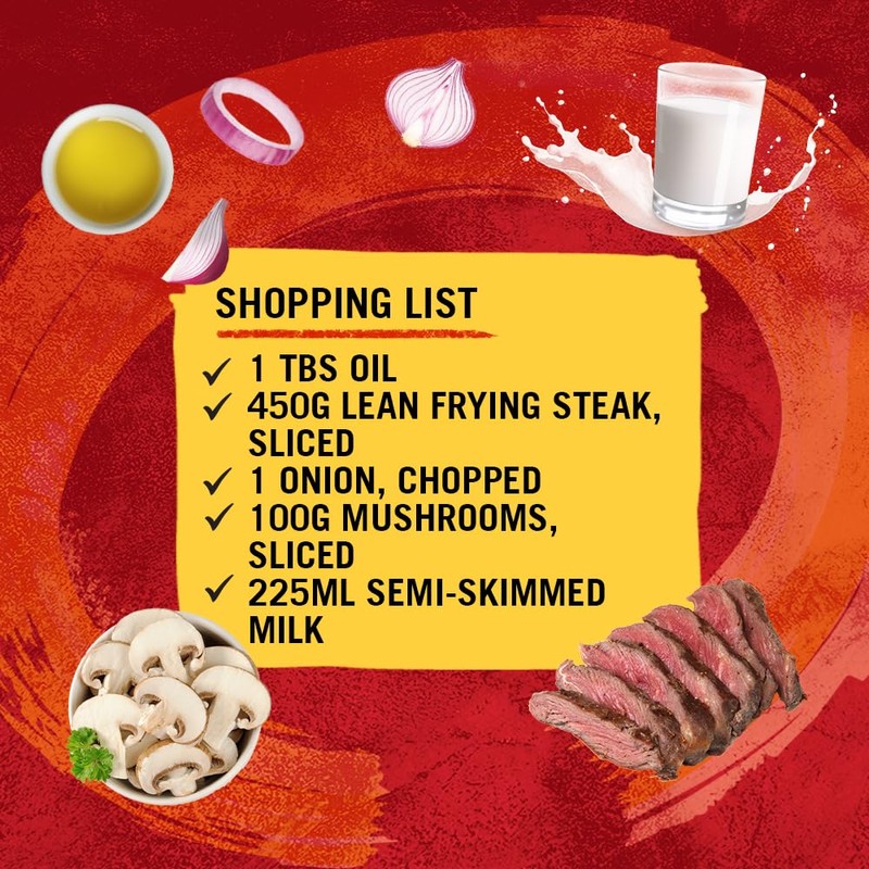 Schwartz Beef Stroganoff, 35g