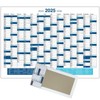 Wall Calendar Year Planner 2025 14-Month Calendar Wall Planner Office