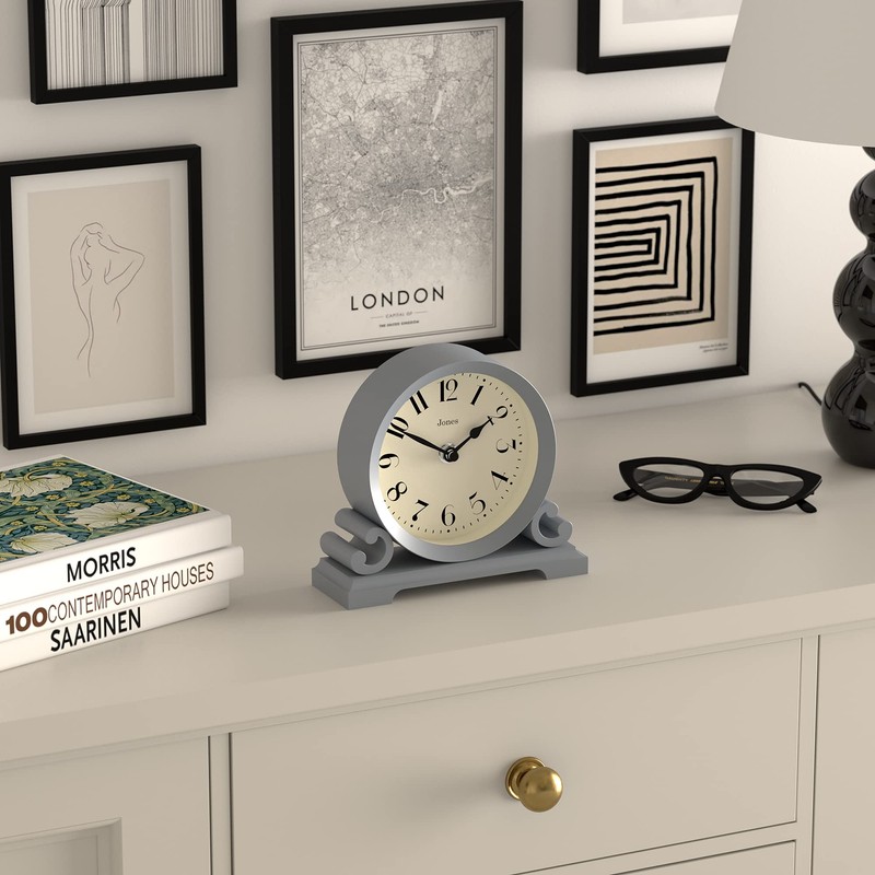 Jones Clocks® Saloon Mantel Clock - Traditional/Classic Design - Bedroom