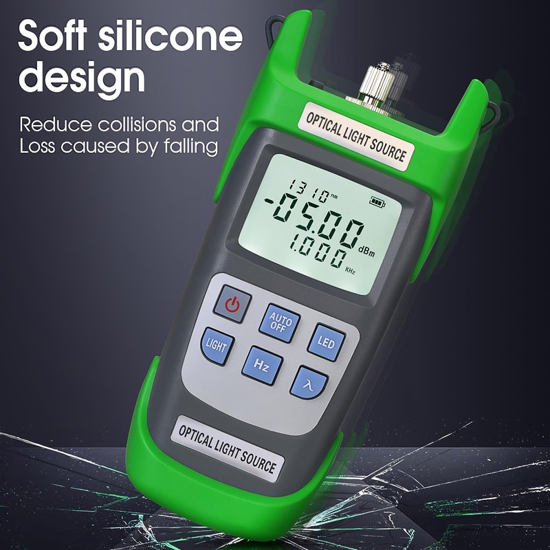 A-D1315 Optical Light Source, Optical Fiber Tester Single Mode Dual
