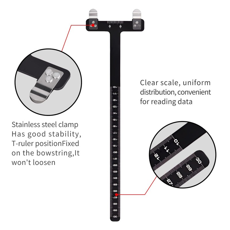 Fiita Archery Bow String Nocking Points Set – T Square
