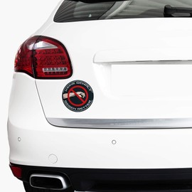 Finest Folia Set of 2 Car Stickers, Keine Gewalt gegen Retter Sticker, Vehicle, Car Sticker, Fire Brigade, Emergency Doctor, Paramedic, Emergency Service, R098 (R098-01)