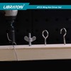 Libraton Wing Nut Driver 4PCS, Wing Nut Driver Bit, 1/4”