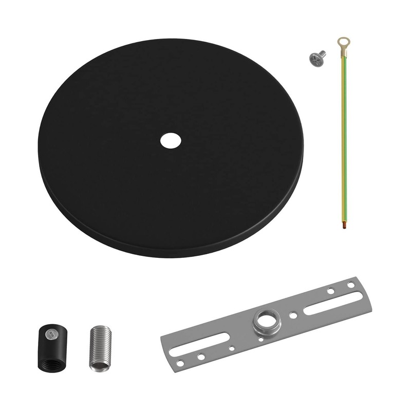 creative cables - Recessed Lamp Canopy - Flush-Mounted with One