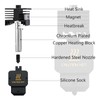 2 Pack 0.4MM Hotend für Bambu Lab H2D, Upgraded gehärtetem