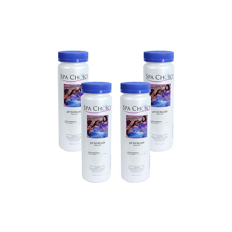 SpaChoice 472-3-5041-04-A pH Increaser for Hot Tub, 1-Pound, 4-Pack
