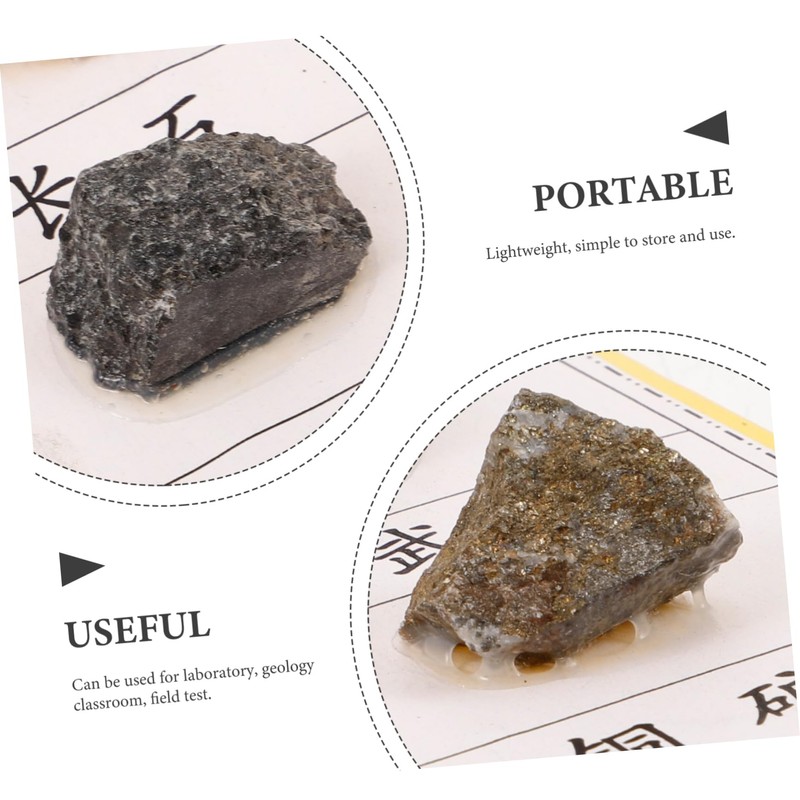 CIYODO 12pcs Educational Rock Collection Kit Mineral Rock Specimens for