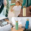 GO! GRM Water Bottle, 16.9 fl oz (500 ml), Bamboo