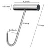 Stainless Steel 8 inch Hooks T-Handle Meat Boning Hook for