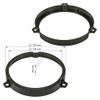 tomzz Audio 2825-003 Speaker Rings Adapter Brackets Compatible with Kia