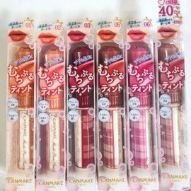 Canmake 캔메이크 무치푸루 틴트 2.5g 글로시 틴트밤 [02 모모] Canmake Muti-Puru Tint 2.5g Glossy Tint Balm [02 Momo]