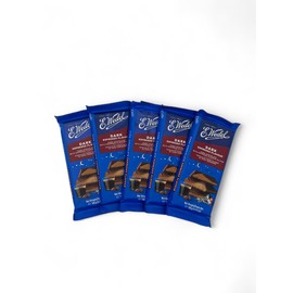 E.Wedel Espresso Flavored Dark Chocolate Bars (Pack of 5), Full Size