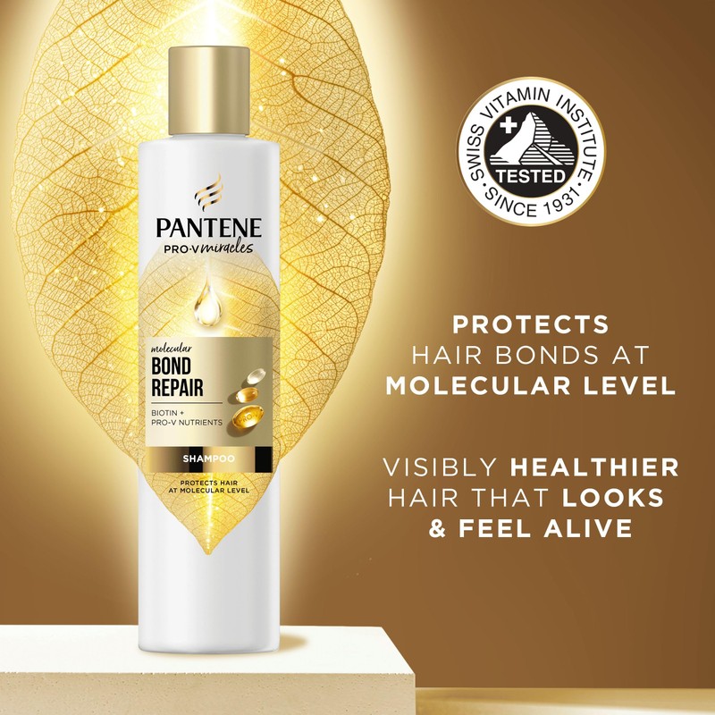 Pantene Molecular Bond Repair Shampoo + Conditioner + Deep Conditioning