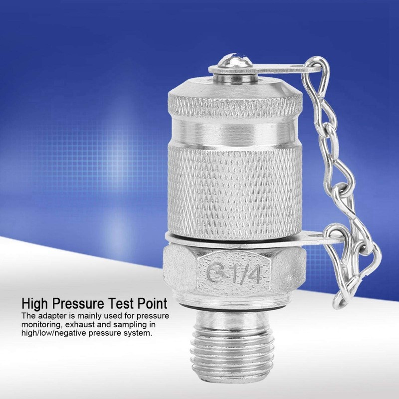 Pressure Measurement Connection, G1 / 4-M16x2 Hose Connection Adapter Hydraulic
