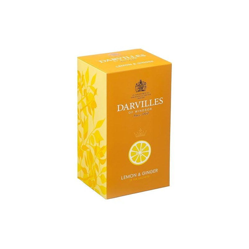 DARVILLES of WINDSOR - 25 x LEMON & GINGER Individually
