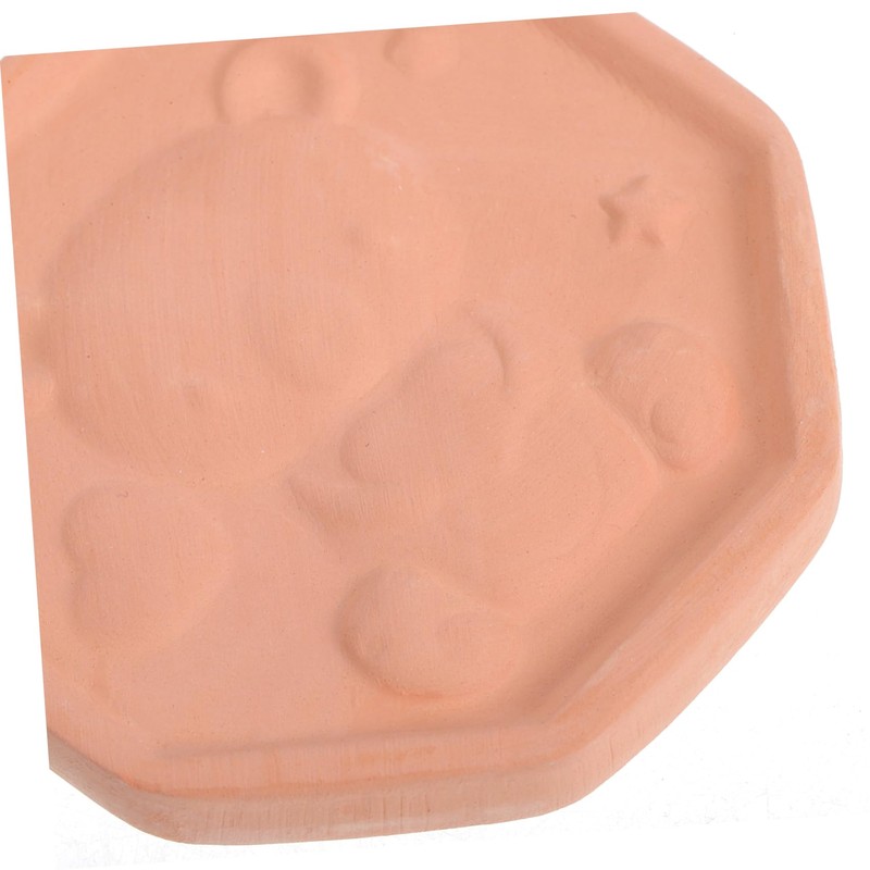 Ciieeo Bear Shape Reusable Sugar Saver for Food Containers Terracotta