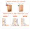 Kimdot Half Overlay 35mm Cup European Hidden Hinge Clip-on Plate