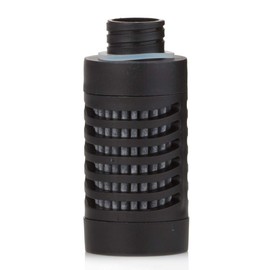 WATER TO GO Replacement 3 Stage Water Bottle Filter which removes 99.99% of Bacteria & Contaminents and Improves Taste - Hiking, Camping & Travelling (Black - 75cl)