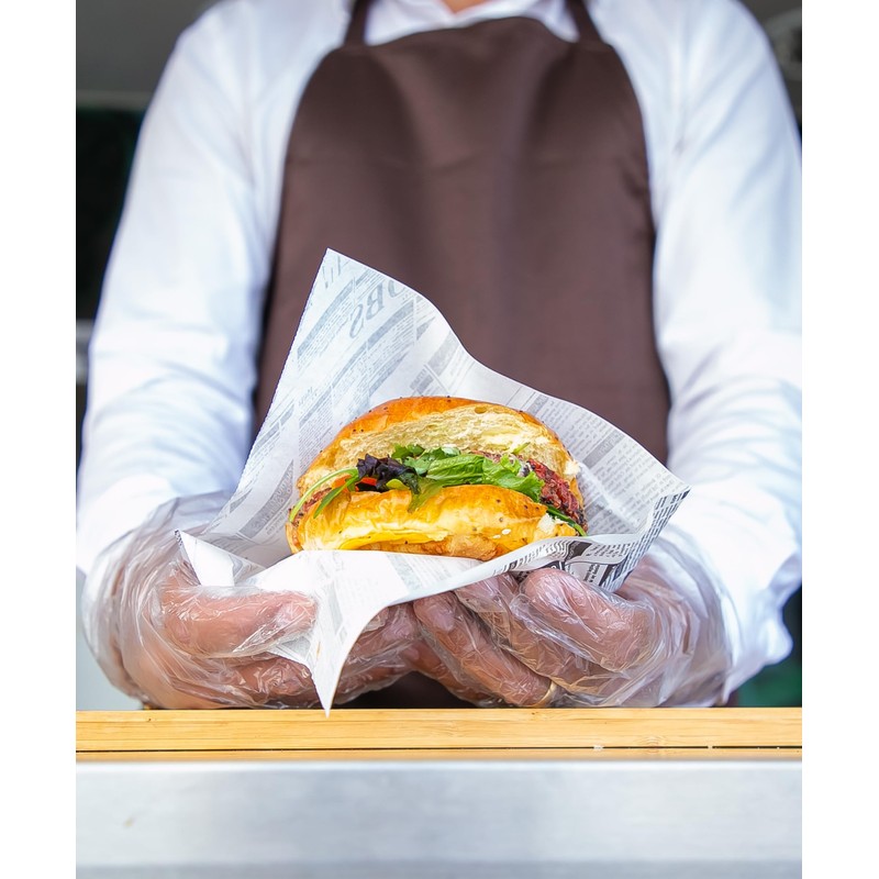 Disposable Polyethylene Plastic Gloves for Food handling, Cleaning, Cooking, Food