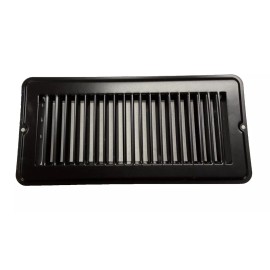 TRUaire 10 x 4 Face Plate/Vent Cover Black RV-Camper