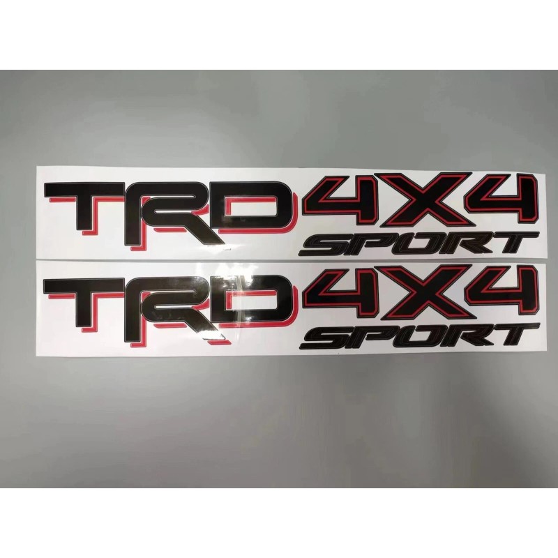 TRD 2PCs TRD 4x4 Sport Decal Set 2016 - 2020