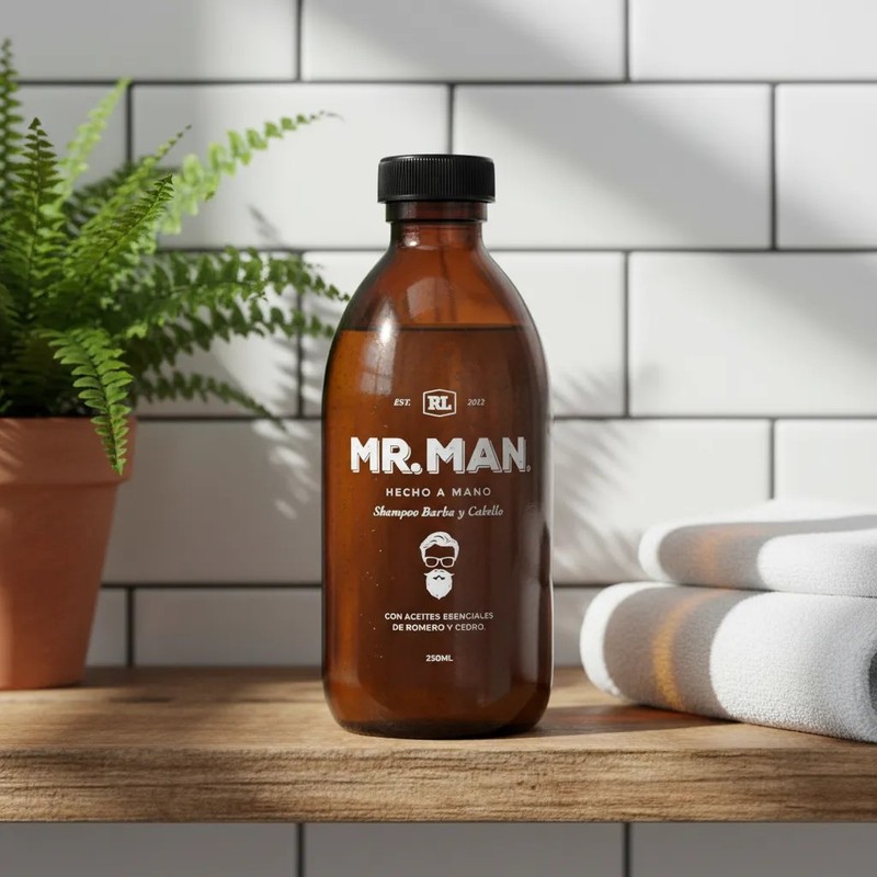 3 Shampoo Natural Bergamota Orgánico Mexicano Sin Sulfatos