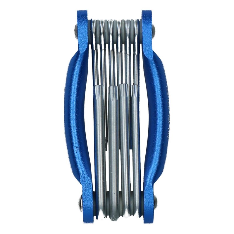 AB Tools 10pc Folding Torx Star Key Set Aluminium Frame