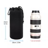 AIMALL 4PCS Waterproof Camera Lens Pouch Set, Shockproof Diving Fabric