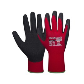Ruvigrab - Latex Work Gloves | Non-Slip Gloves | Gardening Gloves | Gloves for Industrial, Construction, Agriculture or General Use | Work Gloves for Men and Women