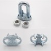 5/8 Inches Wire Rope Clamp,Heavy Duty Wire Rope Cable Clip