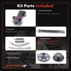 A-Premium 7PCS Engine Timing Chain Kit W/Tensioner & Guide &