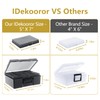 IDekooror Photo Storage Box 5" x 7", 18 Inner Extra