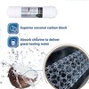 MUNEFE 2 Pcs 10in Water Purifier Filter, Universal Water Purifier