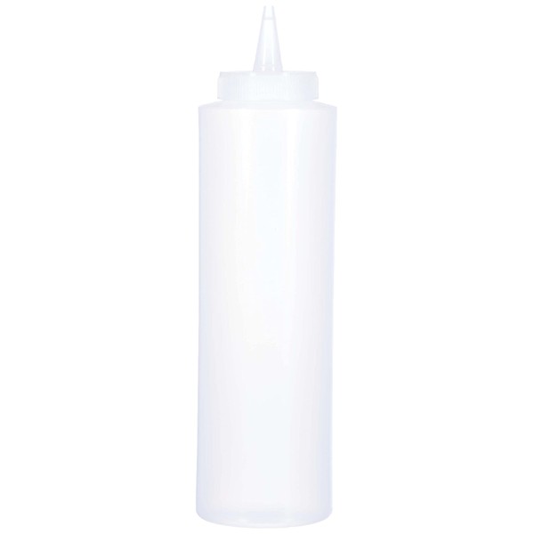 Vogue K657 Vogue Squeeze Sauce Bottle, 12 oz., Clear