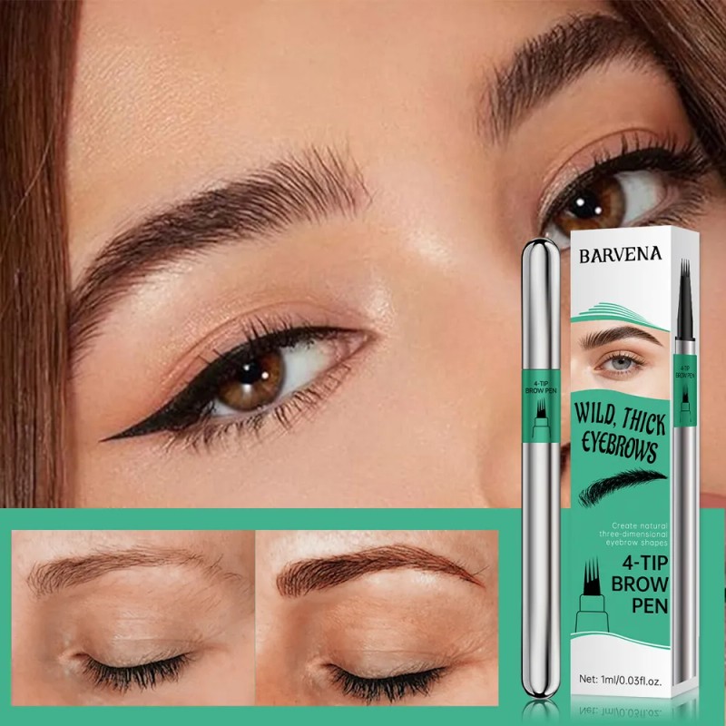 Lápiz De Cejas 3d Efecto Microblading Impermeable Y Duradero 01