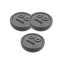 Thermometer and Probe Grommet for Grills, Rubber Grommet Sensor Port Compatible with Weber Smokey Mountain Cookers and Other Grill, Grills Probe Port(3PCS)