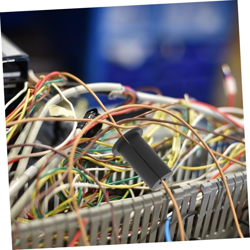 Mipcase 2pcs Cable Wall Grommets Cable Protector Sleeve for Easy