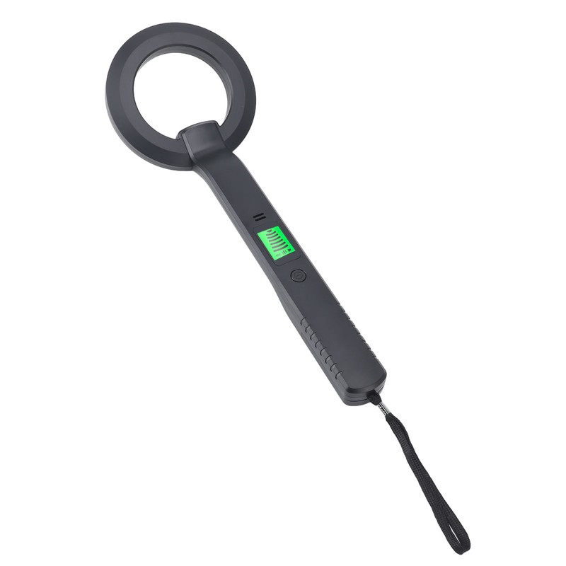 Metal Detector High Sensitivity LCD Display Sound Vibration Alarm 360