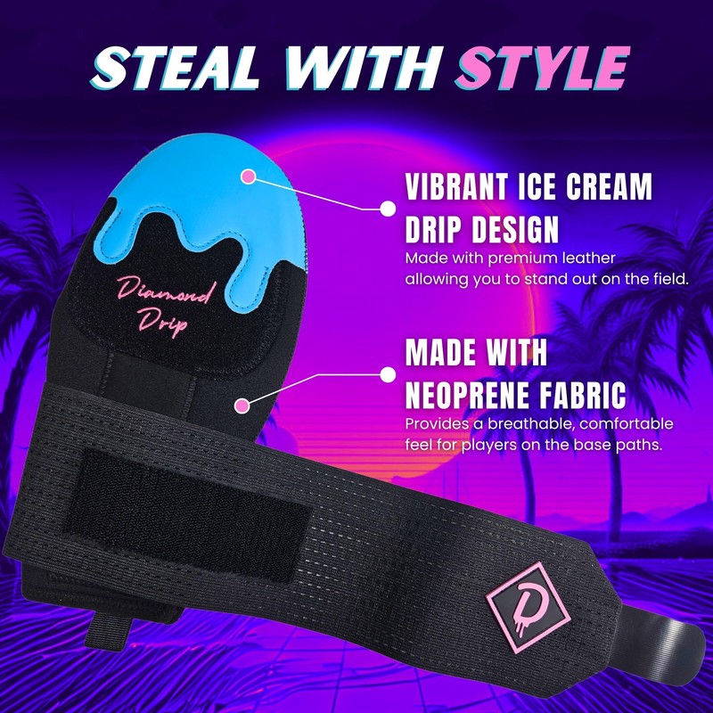Baseball Sliding Mitt Adult Size - Ice Cream Sliding Mitt