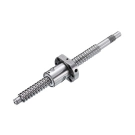 QUARKZMAN BallScrew SFU1605 (Diameter 16 mm, Pitch 5 mm, Length 220 mm) with Ball Screw Nut, Ball Screw Kit, Standard Finishing for BK/BF12 CNC Machine Parts