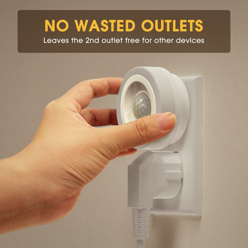 Briignite Motion Sensor Night Light, [4 Pack], Night Lights Plug