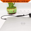 Dongle DC Tip Adapter Cable for Dell Female 7.4mm to