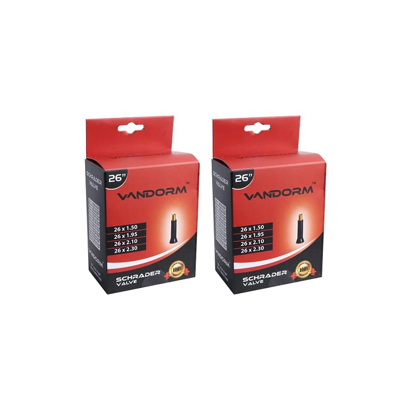 2 PACK Vandorm 26" x 1.50" - 2.30" Bicycle MTB