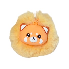 Pandachilla Bag Charm Key Chain Vivid Animals Cute Ornament, Vibrant