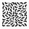 CHGCRAFT Feathers Scales Polymer Clay Texture Sheets Silicone Texture Stamp
