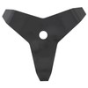 Black Weed Wacker Blades 3 Teeth Carbon Steel Brush Cutter