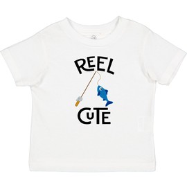 inktastic Fishing Reel Cute Future Fisher Baby T-Shirt 12 Months 0020 White 42bce