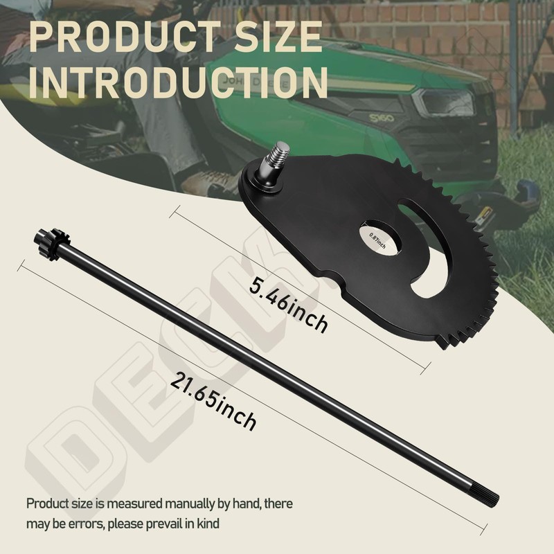 【55.5cm】 738-0919A 738-0919B Steering Shaft & 617-04094 Steering Gear Kit