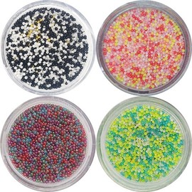 Nail Ssen Nail Art Glass Bead Color Mix GBMX / 네일쎈 네일아트 유리비드 칼라믹스 GBMX